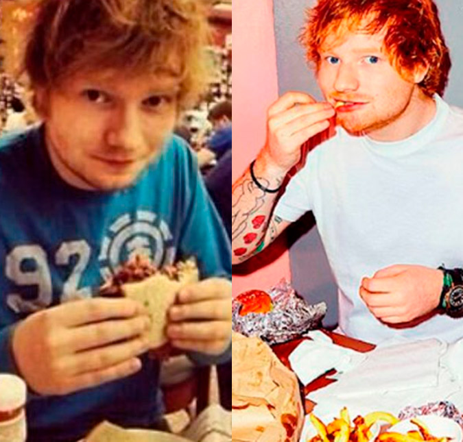 Ed Sheeran perdeu 22 quilos cortando apenas um item de sua dieta - saiba qual!