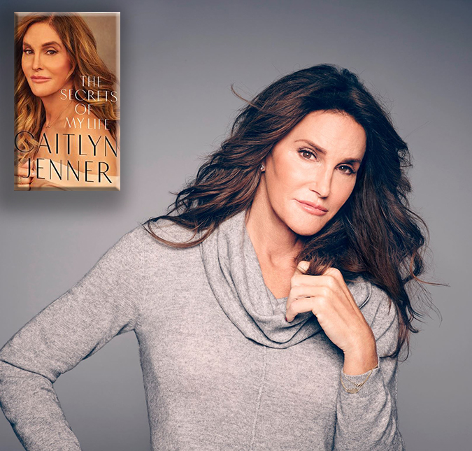 A capa da autobiografia de Caitlyn Jenner foi revelada, vem conferir!