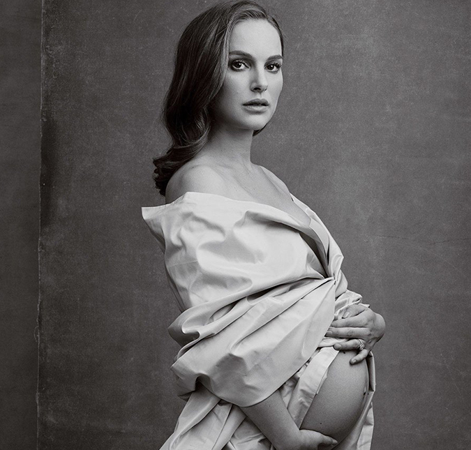 Natalie Portman diz ter desenvolvido um pequeno pânico em ter o que comer durante a gravidez, entenda!