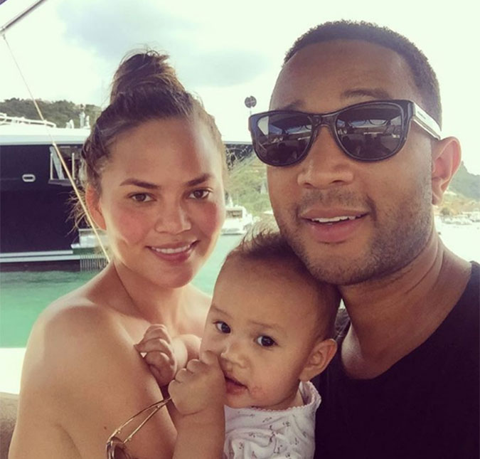 John Legend anuncia que Chrissy Teigen e Luna irão acompanhá-lo em sua nova turnê!