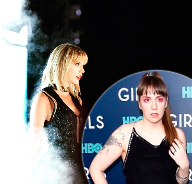 Criadora de <i>Girls</i> defende vida amorosa da amiga, Taylor Swift