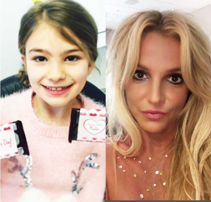 Após grave acidente, sobrinha de Britney Spears aparece em foto pela primeira vez