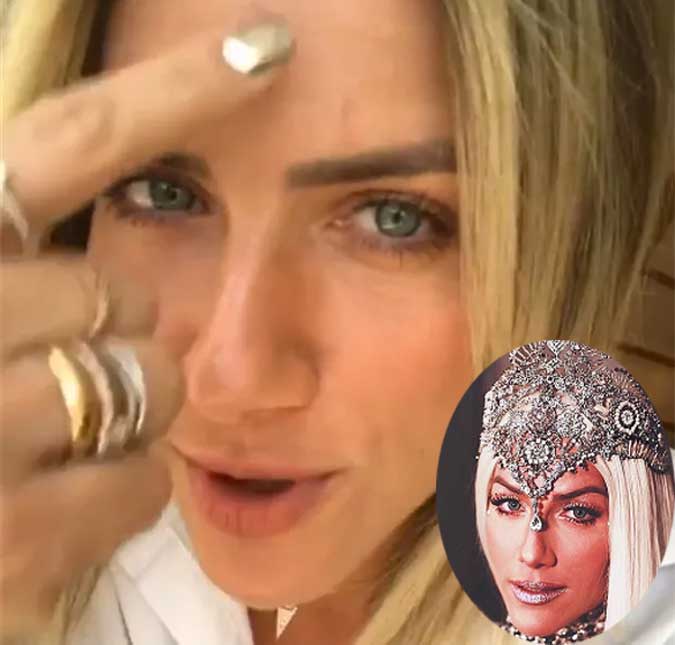 Após baile de Carnaval, Giovanna Ewbank exibe rouquidão e machucados na testa