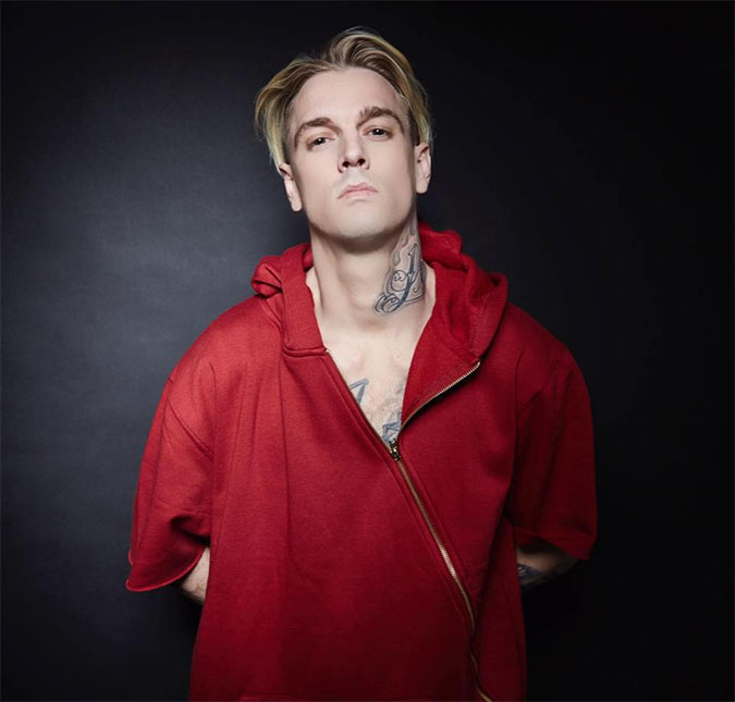 Aaron Carter explica porque está tão magro e revela que sofre com uma doença