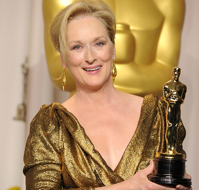 Meryl Streep não irá receber para usar vestido no <I>Oscar</i>, segundo sua <i>stylist</i>, entenda a polêmica!