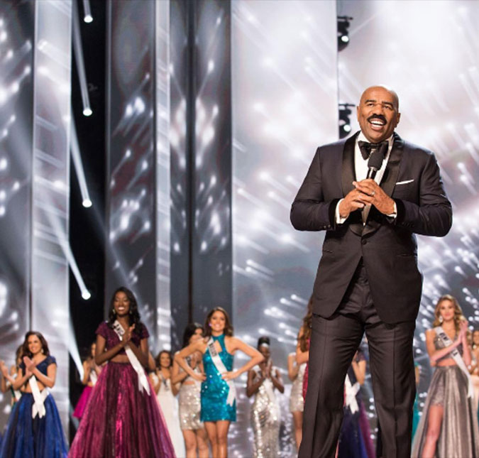Steve Harvey, apresentador do <I>Miss Universo</I>, comenta a gafe do <I>Oscar</I> 2017!