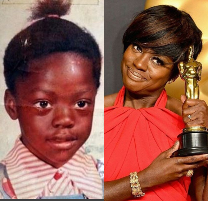 Viola Davis posta foto antiga e revela: <I>Essa é a única foto que tenho da minha infância</i>