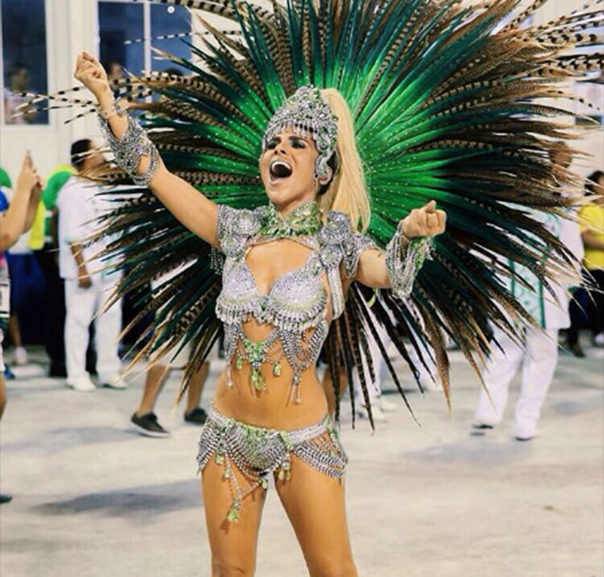 Hérnia lombar impedirá Wanesa Camargo de participar de Desfile das Campeãs no Rio de Janeiro