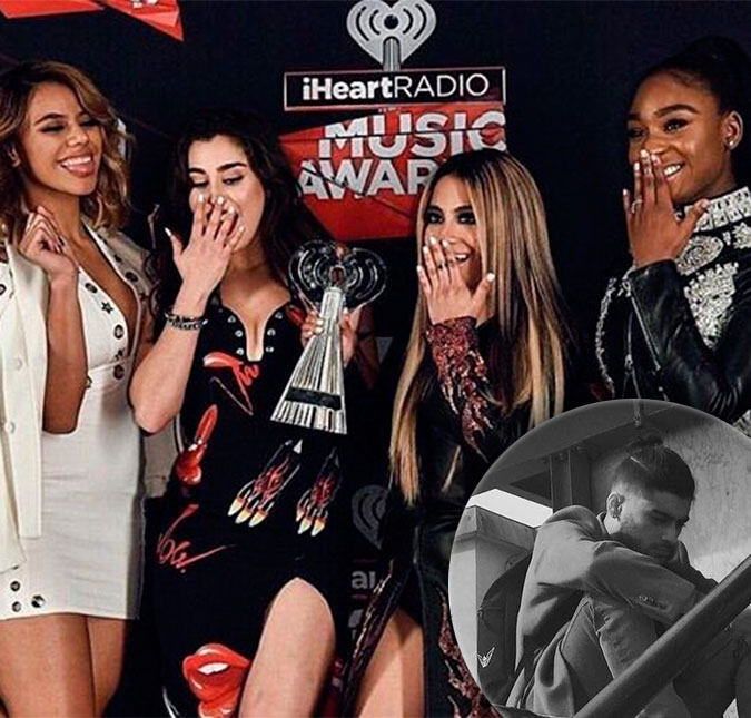 Mais uma gafe: <i>iHeartRadio Awards</i> entrega prêmio de <i>Fifth Harmony</i> a Zayn Malik, entenda!