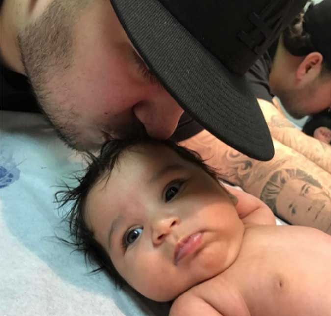 Rob Kardashian irá pedir a guarda de sua filha com Blac Chyna