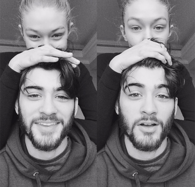 Zayn Malik compartilha apelido fofo que ganhou da namorada Gigi Hadid