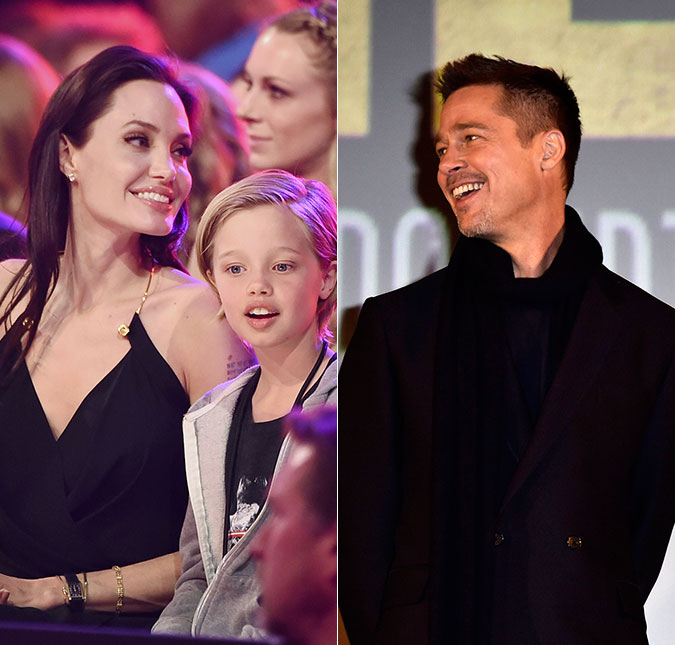 Brad Pitt quer comemorar o aniversário da filha com toda a família reunida, saiba mais!
