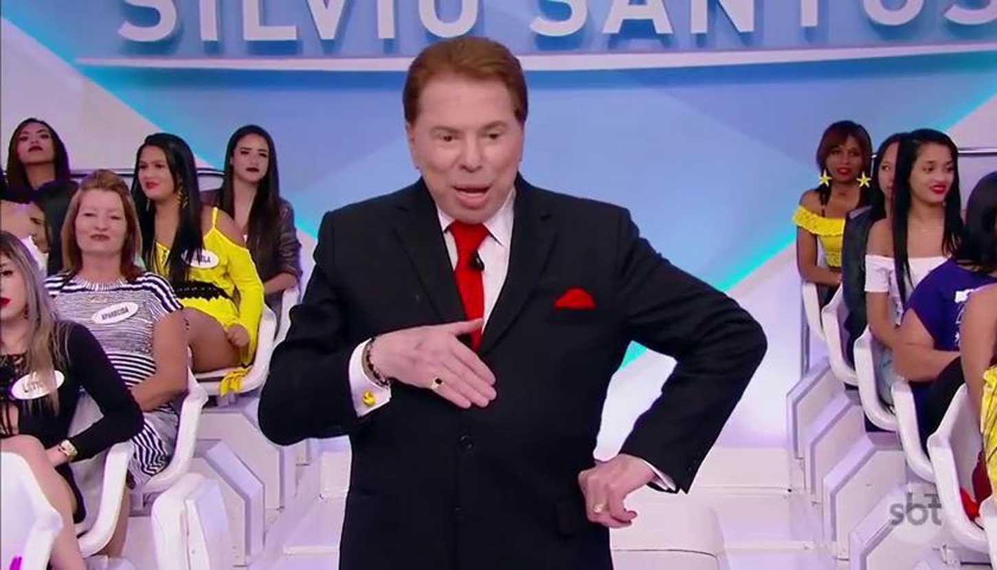 Silvio Santos mostra lado fofo em momento vovô, veja!