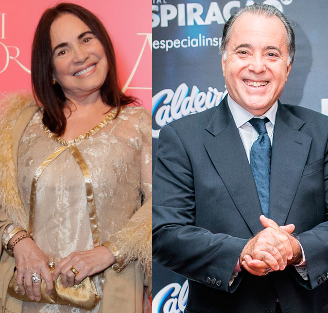 Tony Ramos e Regina Duarte repetirão casal de <i>Rainha da Sucata</i> em nova trama, diz colunista