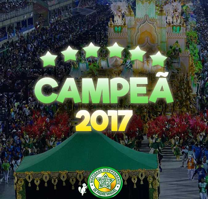 Escola <i>Mocidade de Padre Miguel</i> divide título do Carnaval 2017 com <i>Portela</i>, entenda!