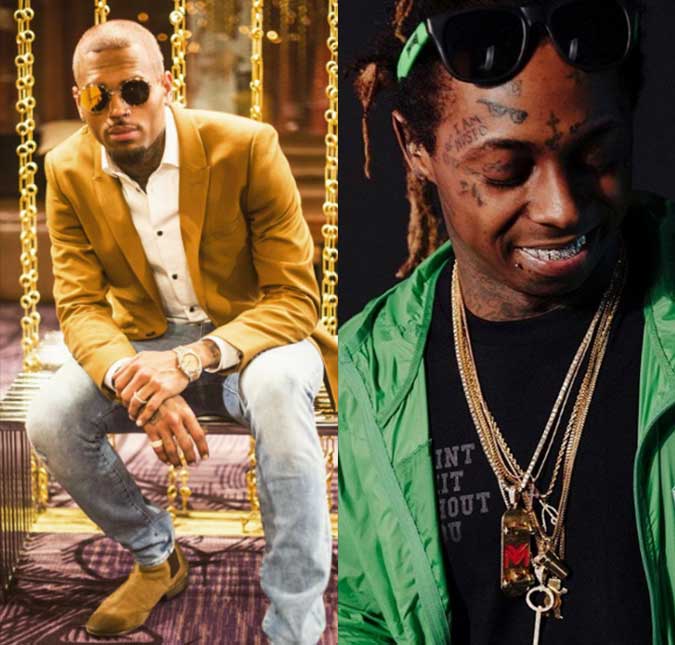 Chris Brown e Lil' Wayne se envolvem com tráfico de drogas