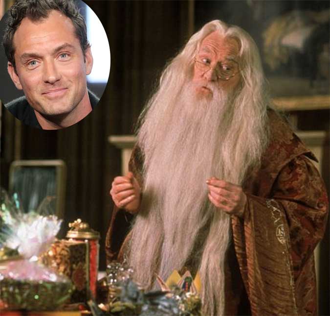 Jude Law interpretará Dumbledore jovem em sequência de <i>Animais Fantásticos</i>
