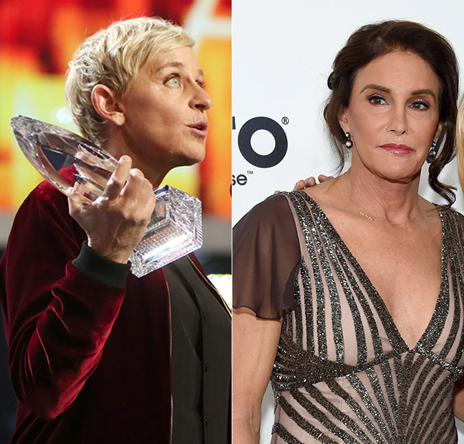 Caitlyn Jenner afirma que Ellen DeGeneres manipulou fatos para que polêmica entre as duas se tornasse viral, entenda!