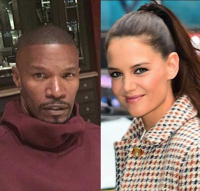 Depois de muitos rumores, Katie Holmes e Jamie Foxx podem estar tornando público o relacionamento entre eles, entenda!