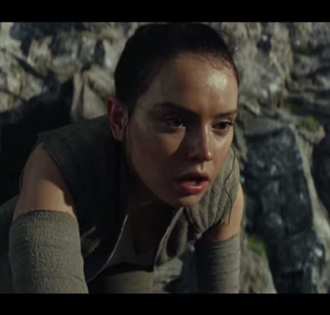 Primeiro <i>teaser</i> de <i>Star Wars: Episódio VIII - Os Últimos Jedi</i> mostra Luke Skywalker treinando Rey, assista!