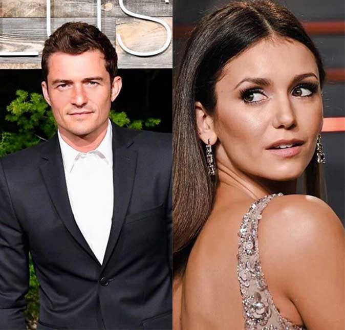 Orlando Bloom e Nina Dobrev estão saindo, diz <I>site</i>