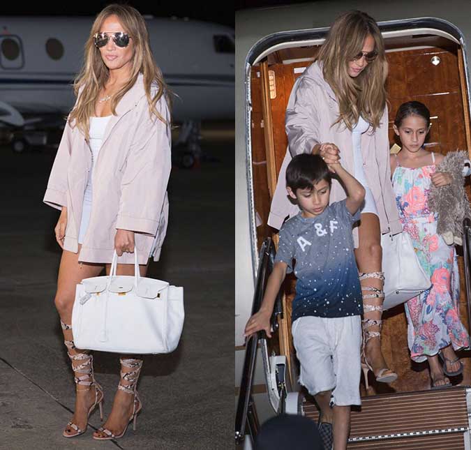 Jennifer Lopez se hospeda com o namorado e filhos em <I>resort</I> com diária de 30 mil reais