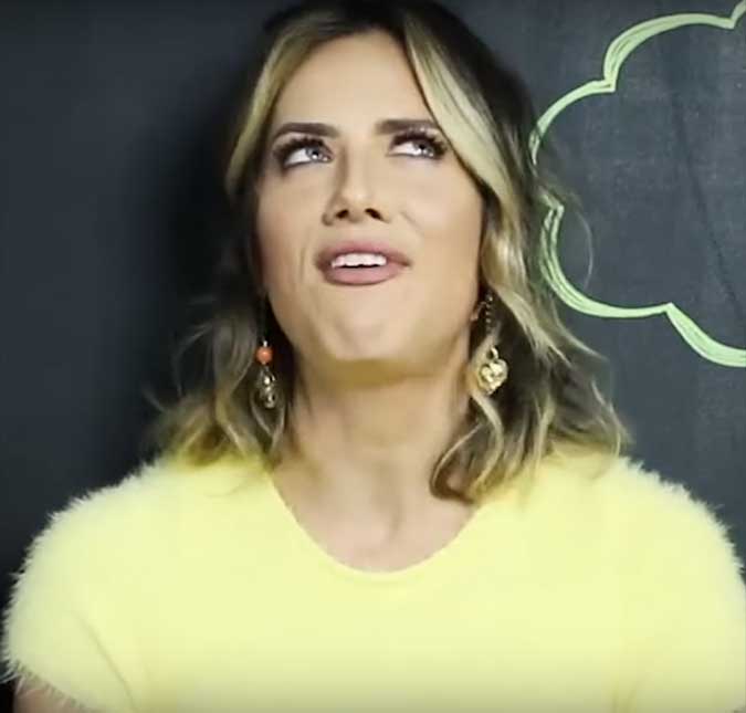 Giovanna Ewbank fala sobre relacionamentos anteriores em novo vídeo e garante: <i>Namorado sério é quando transa!</i>