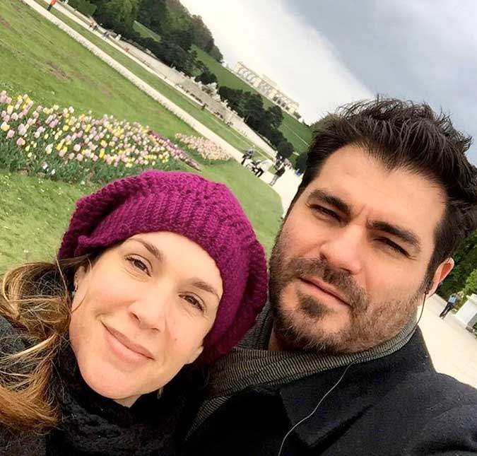 Casados há 16 anos, Thiago Lacerda e Vanessa Lóes curtem segunda lua de mel pela Europa