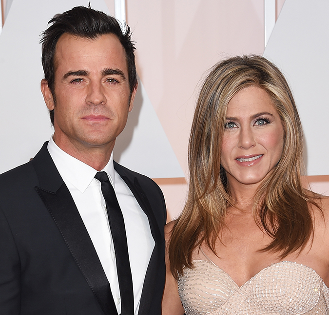 Justin Theroux diz que não se sente intimidado pelo sucesso da esposa, Jennifer Aniston