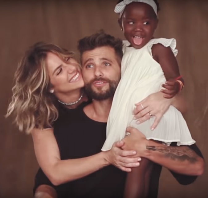 Giovanna Ewbank e Bruno Gagliasso se emocionam ao falar sobre primeiro encontro com Titi