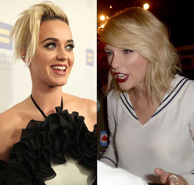 Katy Perry alfineta Taylor Swift dizendo que seu novo álbum não é uma indireta para ninguém, vem ver!