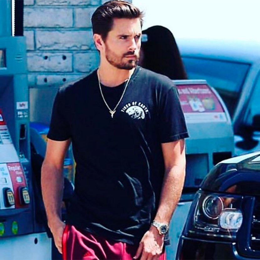 Scott Disick faz uma <I>festa da pizza</I> com os filhos, assista!