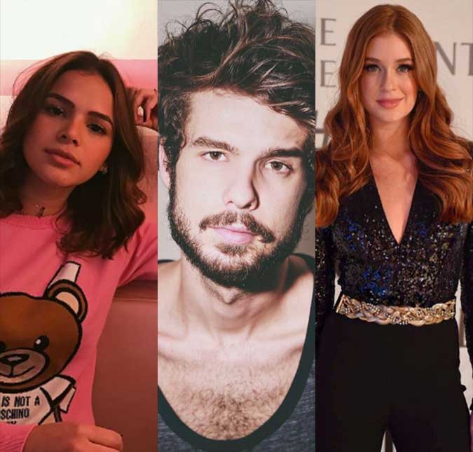 Caíque Nogueira fala sobre ter sido o <i>crush</i> de Bruna Marquezine e Marina Ruy Barbosa!