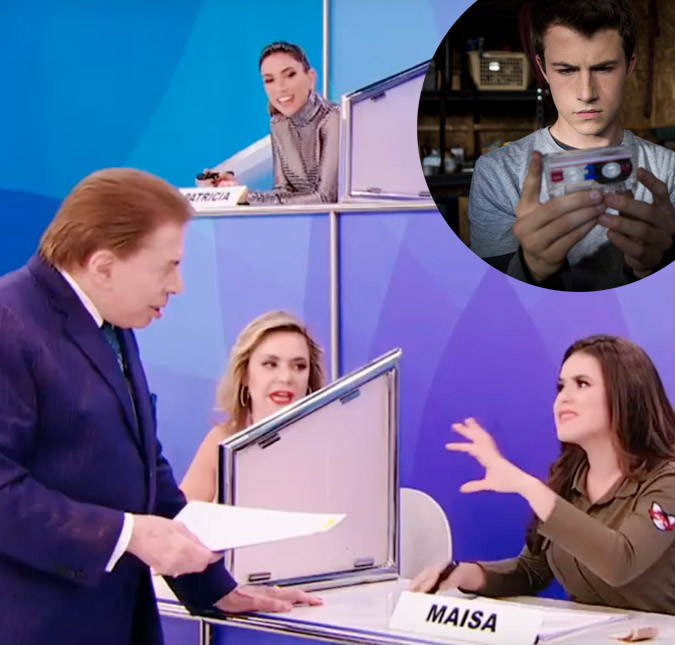 Ele não perde uma! Silvio Santos confessa em seu programa que está assistindo à <i>13 Reasons Why</i>