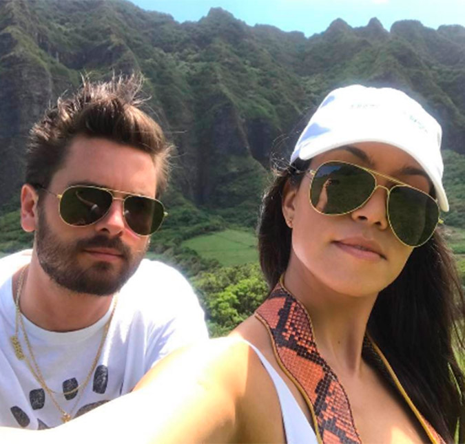 Kourtney Kardashian manda a real sobre Scott Disick: <I>- Nós nunca mais vamos ficar juntos. Acabou</I>