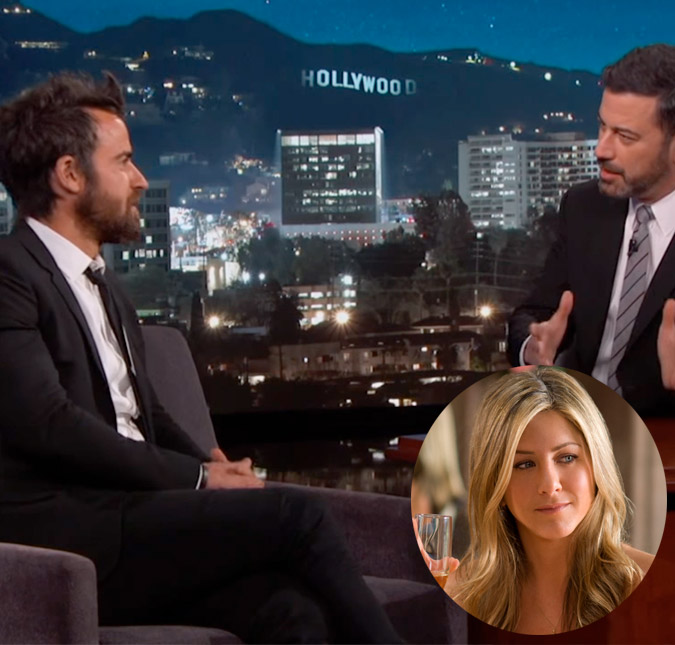Jimmy Kimmel faz pegadinha com Justin Theroux com ajuda de Jennifer Aniston, assista!