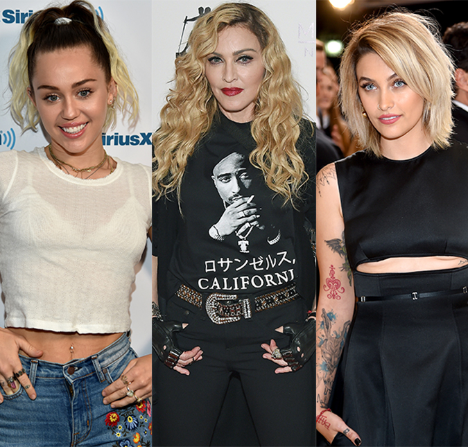 Miley Cyrus diz que Paris Jackson é a pessoa certa para fazer Madonna no cinema
