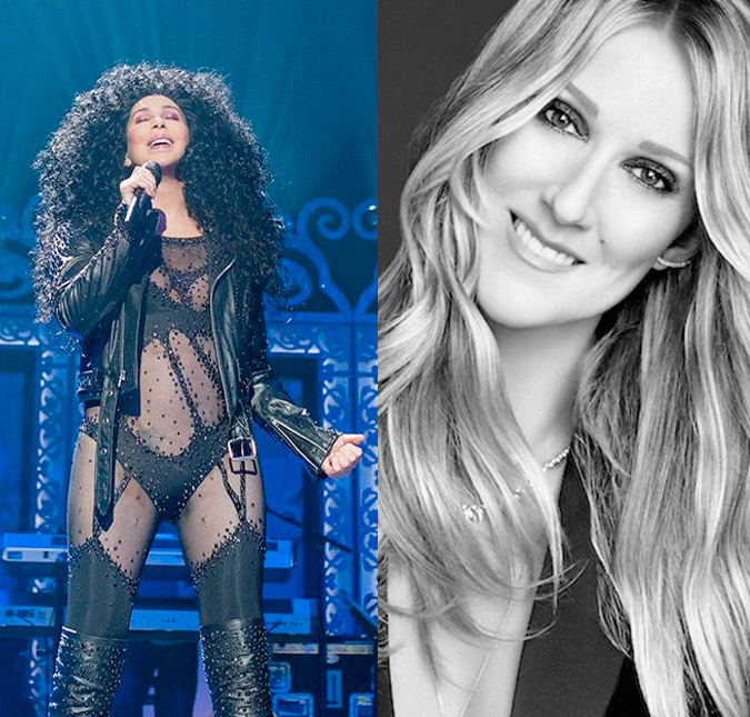 Céline Dion mostra que é gente como a gente e canta Cher nos bastidores de premiação!