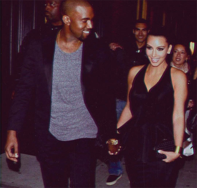 Kim Kardashian e Kanye West comemoram três anos de casados!