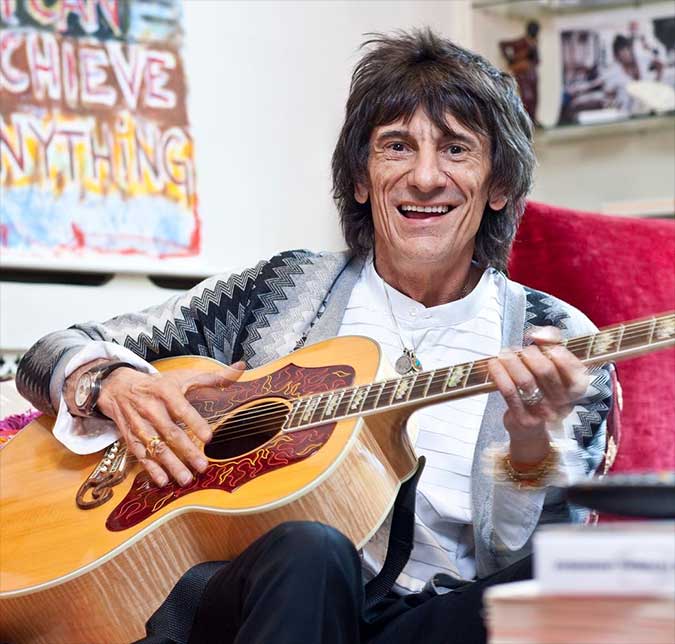 Ronnie Wood, guitarrista do <i>Rolling Stones</i>, passa por cirurgia no pulmão, saiba mais!