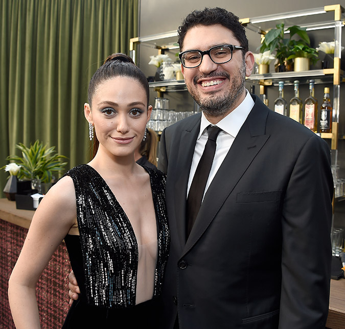 Emmy Rossum, de <I>Shameless</I>, se casa com o criador de <I>Mr. Robot</I>, Sam Esmail