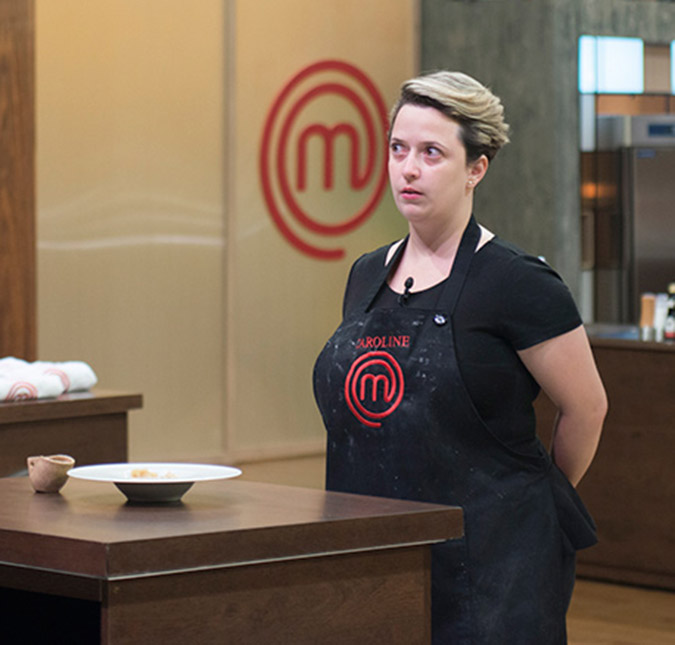 Na repescagem do <I>MasterChef</I>, Caroline dispara: <I>- Eu não queria vir</I>