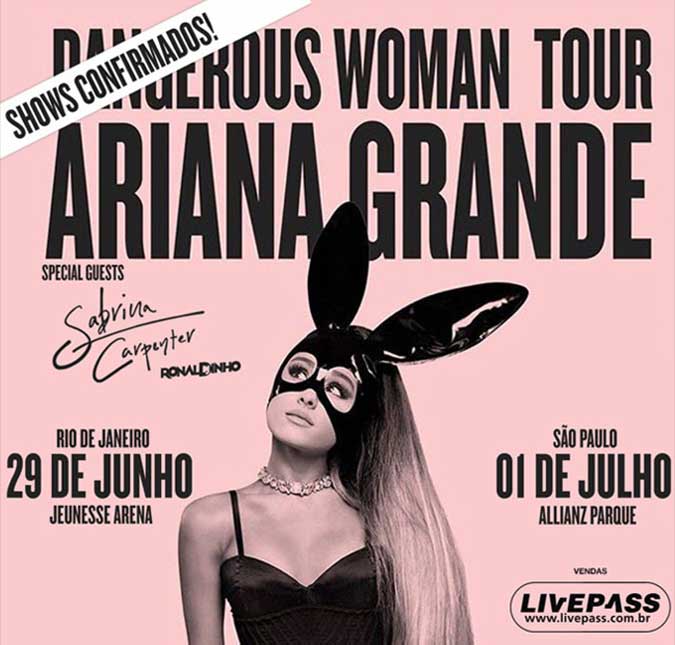 Turnê de Ariana Grande no Brasil é confirmada após atentado em Manchester, saiba tudo!