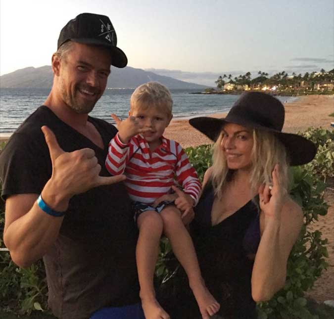 Josh Duhamel brinca sobre ser pai: <i>- Na metade do tempo, não tenho ideia do que estou fazendo!</i>