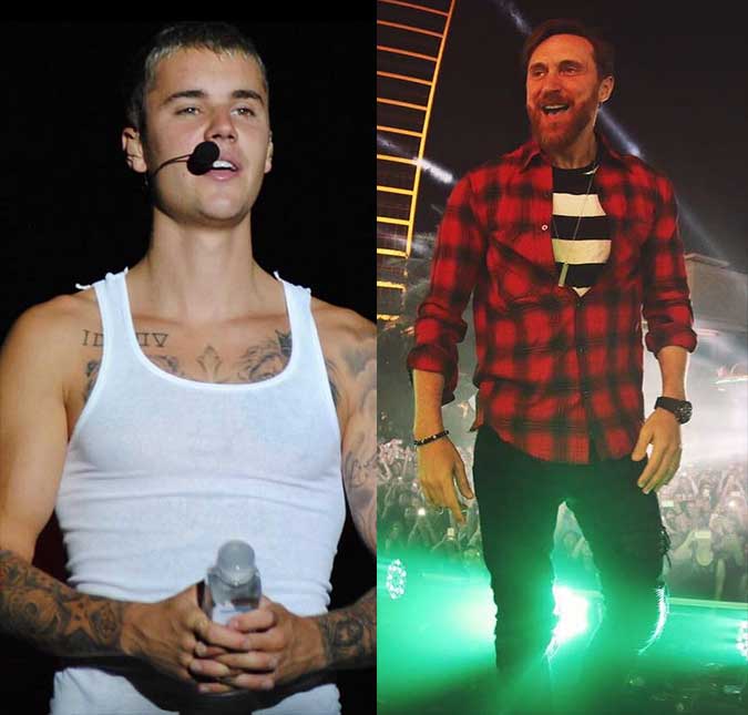 Justin Bieber divulga parceria com David Guetta, saiba tudo!