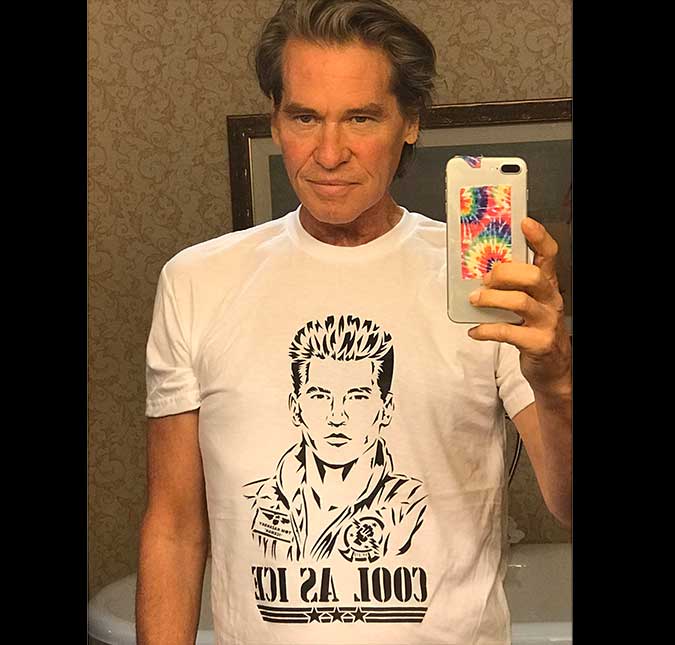 Val Kilmer está mais do que preparado para reviver Iceman na sequência de <i>Top Gun</i>!