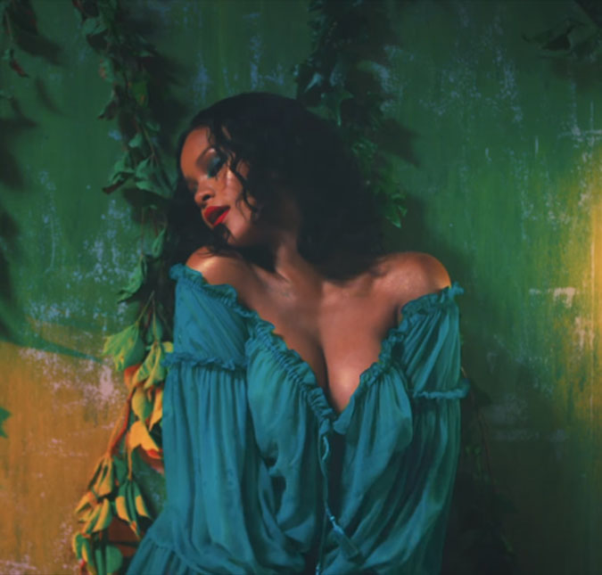 Rihanna sensualiza muito no clipe de <i>Wild Thoughts</i>, sua parceria com <i>DJ Khaled</i>!