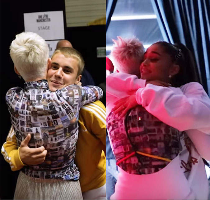 Em vídeo, Katy Perry mostra bastidores de <i>show</i> beneficente em Manchester, assista!