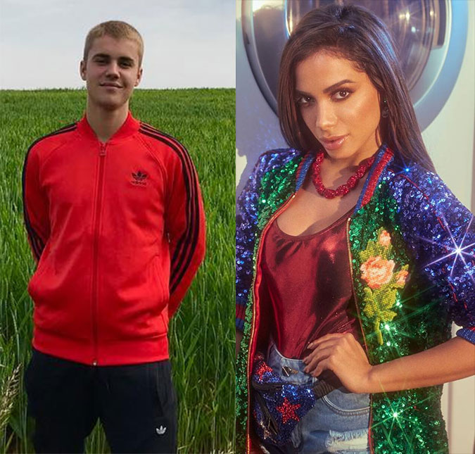 Justin Bieber começa a seguir Anitta no <i>Twitter</i> e aumenta rumores de uma parceria!