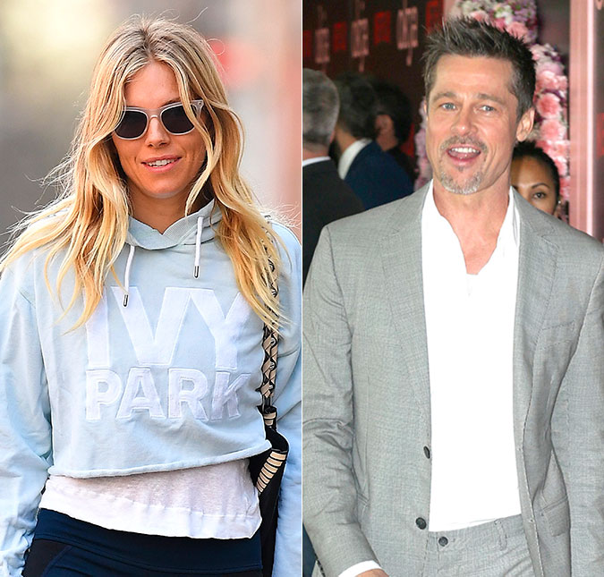 Brad Pitt troca carícias com Sienna Miller durante festival, saiba mais!